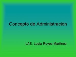 Universalidad de la administracion Universalidad de la administracion