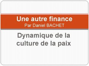 Daniel bachet