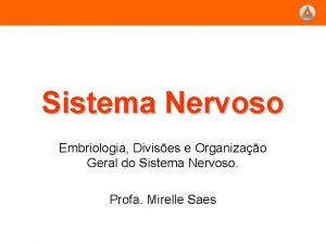 Dilatações do tubo neural