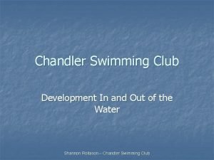 Chandler swimming club