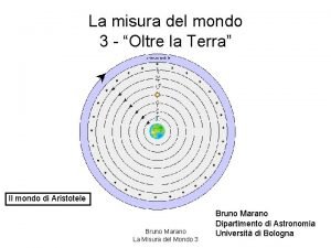 La misura del mondo 3 Oltre la Terra