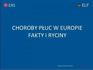 CHOROBY PUC W EUROPIE FAKTY I RYCINY Gwne