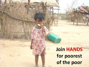 Join HANDS for poorest of the poor Do