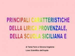 Liceo scientifico ferro