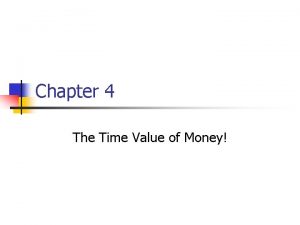 Time value of money quiz