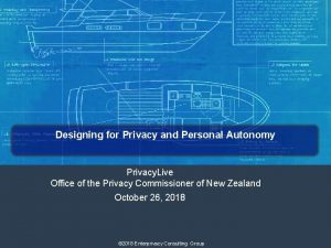 Designing for privacy
