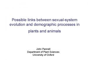 Population diversity