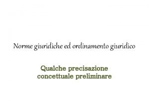 Efficacia delle norme giuridiche mappa concettuale