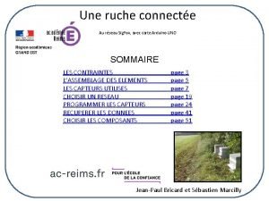 Une ruche connecte Au rseau Sig Fox avec