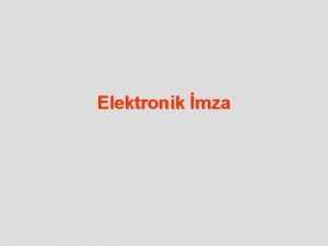 Elektronik mza erik v Eimza Nedir Nitelikli Elektronik