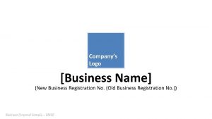 Companys name