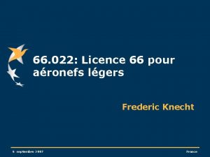 66 022 Licence 66 pour aronefs lgers Frederic