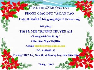 UBND TH X MNG LAY PHNG GIO DC