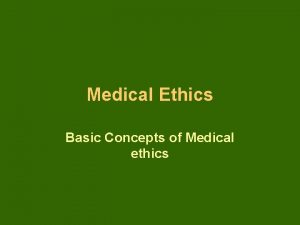 Confidentiality in medical ethics