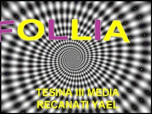 La follia tesina 3 media