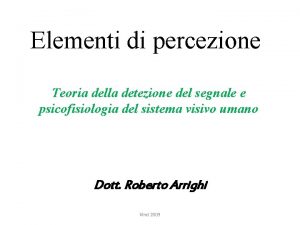 Detezione