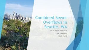 Seattle sewer map