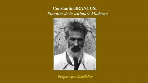 Phoque brancusi