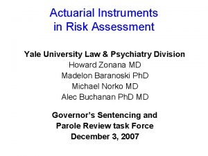Yale actuarial science
