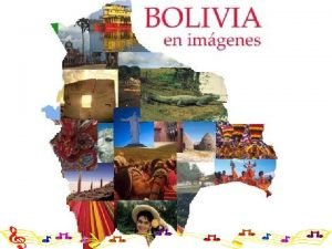 BOLIVIA Y Su Belleza Natural Vista Panormica Departamento