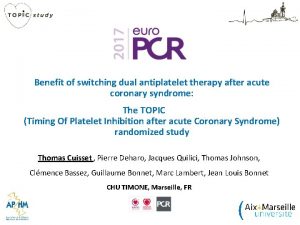 Benefit of switching dual antiplatelet therapy after acute