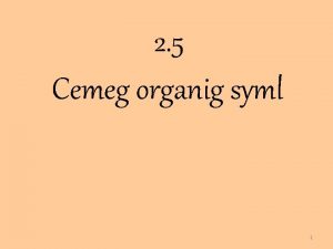 2 5 Cemeg organig syml 1 Tanwyddau ffosil