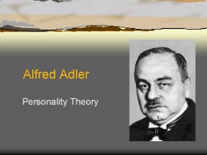 Alfred adler biography
