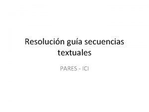 Resolucin