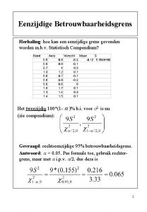 Nulhypothese opstellen