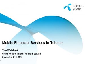 Telenor change krav