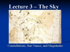 Stars description Stars description