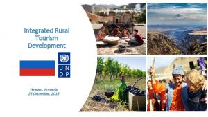 Integrated rural tourism Integrated rural tourism