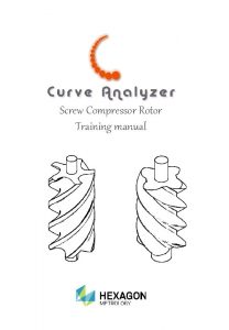 Screw compressor training