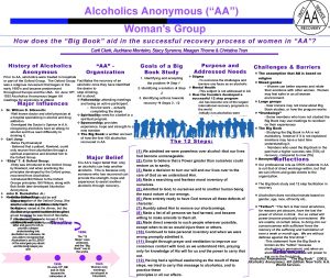 Alcoholics Anonymous AA Womans Group http 2 travel