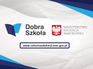 www reformaedukacji men gov pl SPOTKANIE INFORMACYJNE NT