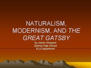 Naturalism authors