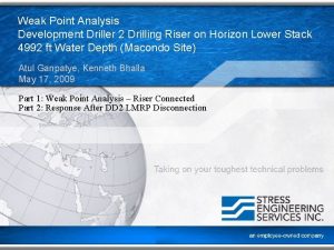 Wellhead inclination