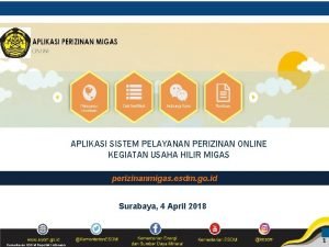 APLIKASI SISTEM PELAYANAN PERIZINAN ONLINE KEGIATAN USAHA HILIR