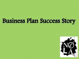 Ncpa business plan