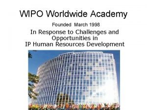 Wipo dl 101