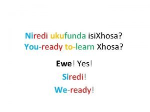 Abakho ready