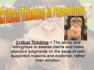 Critical thinking wheel