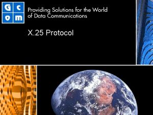 X 25 protocol