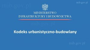 Mib.gov.pl