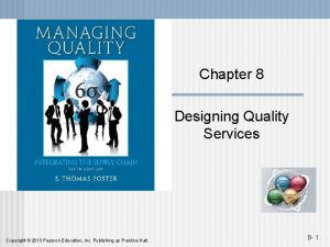 Quality service by design Quality service by design