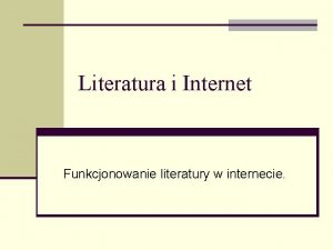 Co to liternet