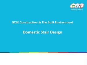 Stair construction terms