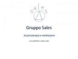 Gruppo sales