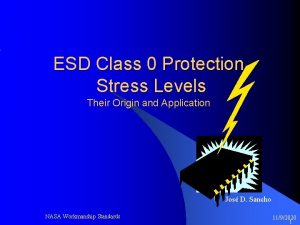 Esd class levels
