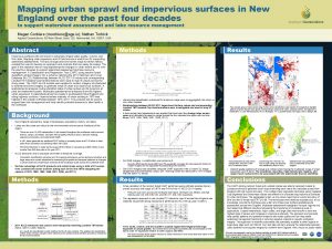 Mapping urban sprawl and impervious surfaces in New